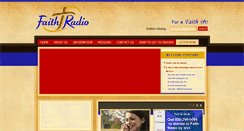 Desktop Screenshot of faithradio.us